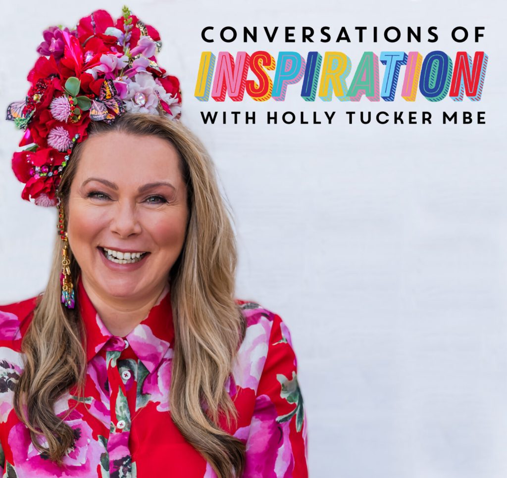 This image has an empty alt attribute; its file name is conversations-of-inspiration-with-holly-tucker-mbe-april-2021.jpg